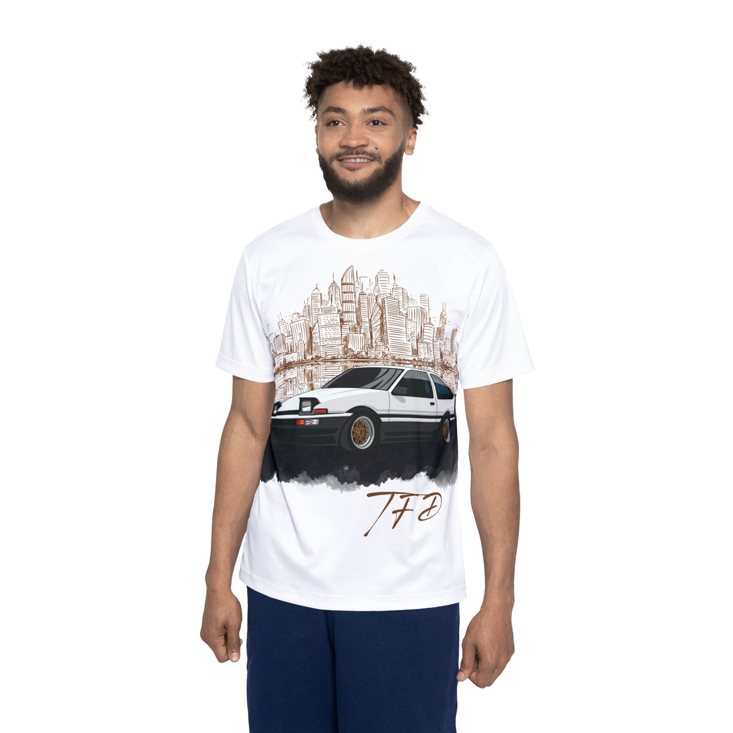 Retro Racing T-Shirt — AE86 Drift Car Graphic Tee