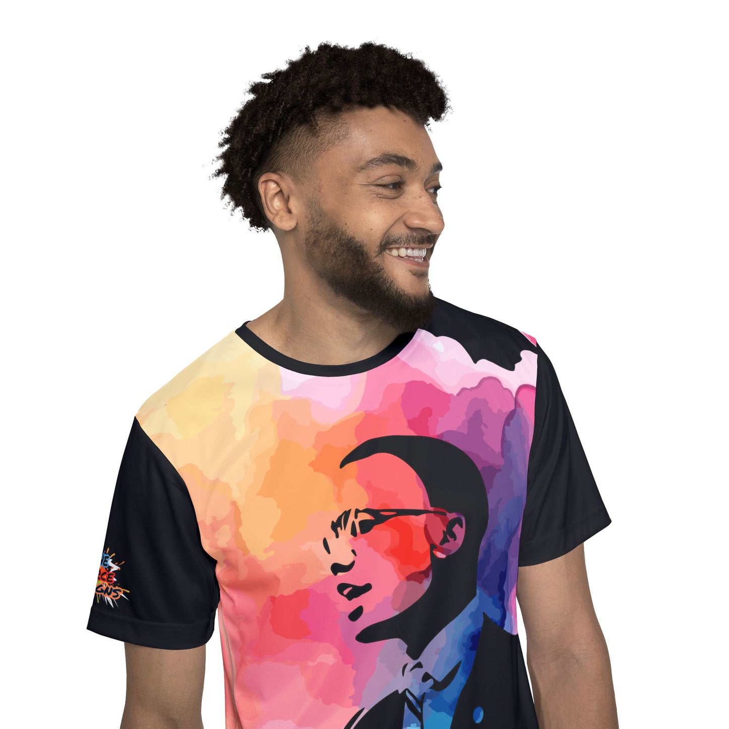 X Colorful Drip Portrait Sports Jersey