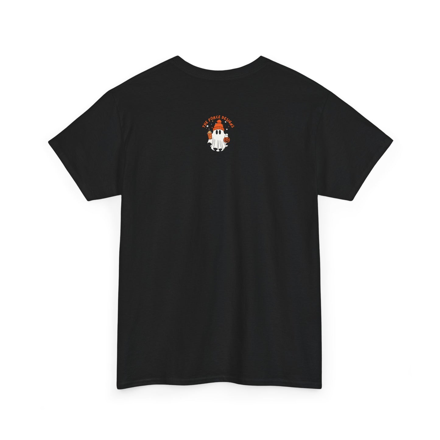 Halloween Ghost Unisex Heavy Cotton Tee, Spooky T-Shirt, Fall Fashion, October Vibes, Graphic Tee, Halloween Apparel, Ghost Design