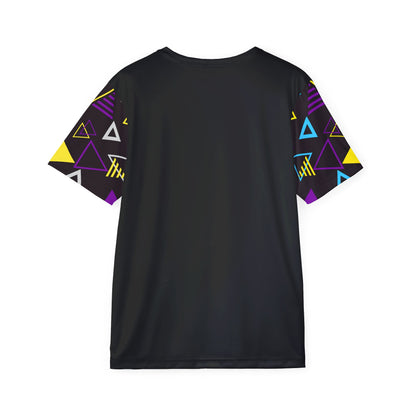 TFD Neon Lightning Sports Jersey — Men’s Graphic Athletic Tee