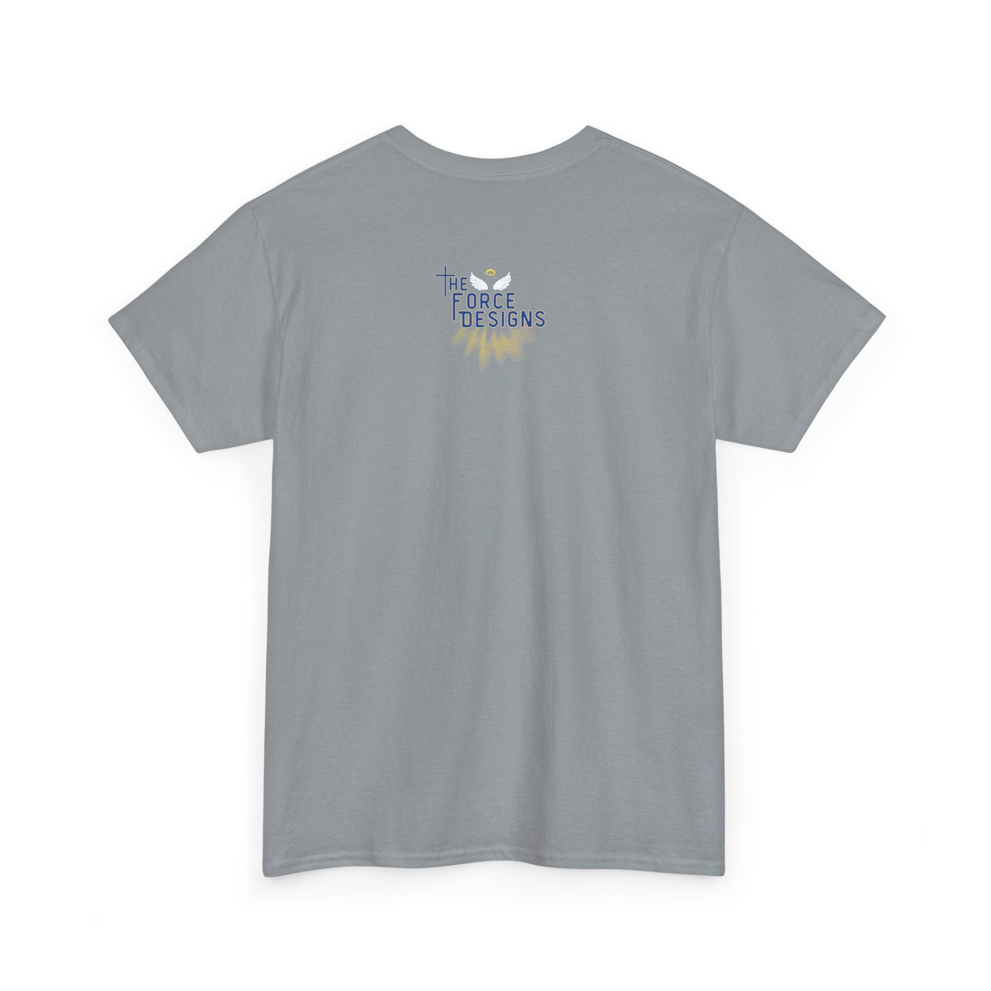 Isaiah 40:29 Unisex Heavy Cotton Tee, Faith-Based Shirt, Earth T-Shirt, Spiritual Cotton Top, Eco-Conscious Apparel