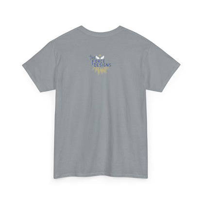Isaiah 40:29 Unisex Heavy Cotton Tee, Faith-Based Shirt, Earth T-Shirt, Spiritual Cotton Top, Eco-Conscious Apparel