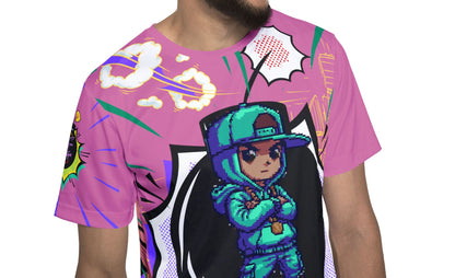 Street Global,Sports Jersey — 'The Force Designs' Urban Cartoon Print