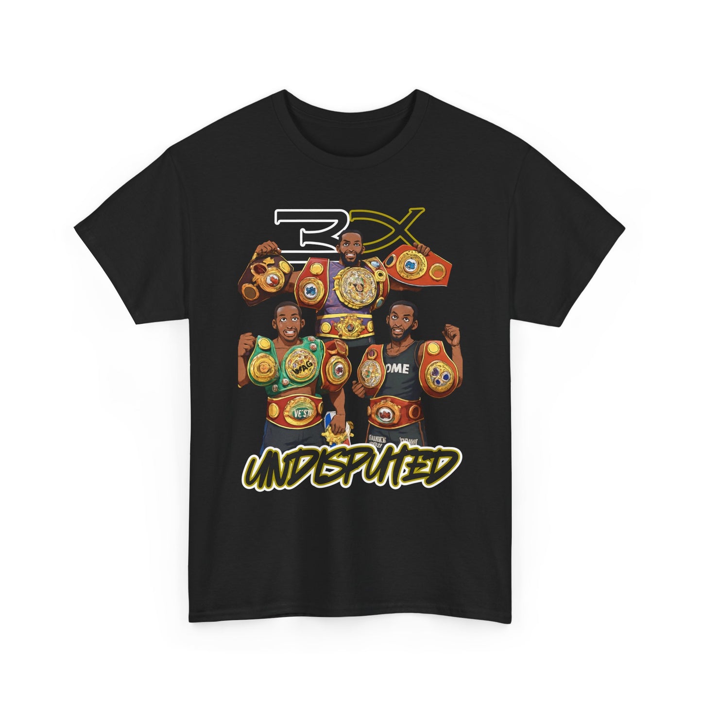 Championship Graphic Tee, Boxing Fan Shirt, Undisputed Champion T-Shirt, Sports Apparel, Gift for Him, Gym Wear
