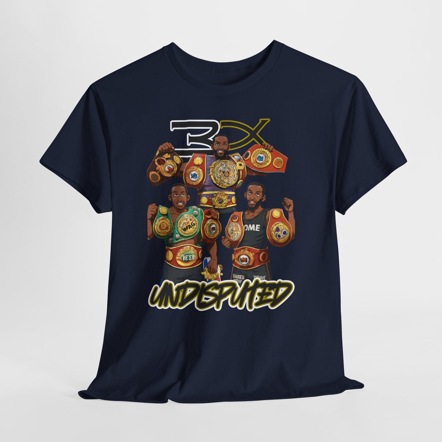 Championship Graphic Tee, Boxing Fan Shirt, Undisputed Champion T-Shirt, Sports Apparel, Gift for Him, Gym Wear
