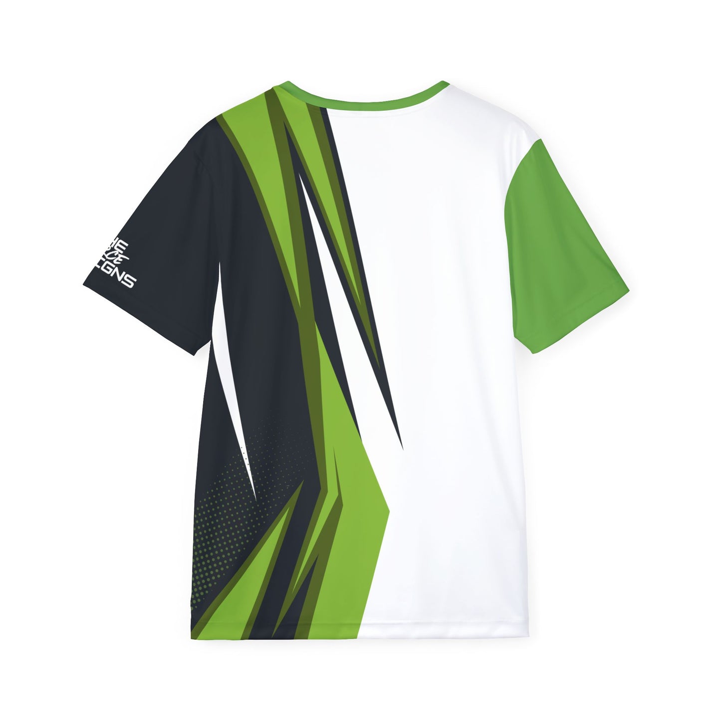 Men's Green Black Athletic Jersey — Performance Sports Tee