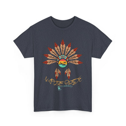 Native Pride, The Force Designs, native tribes, Tainos, all tribes,  native shirt, Unisex Heavy Cotton Tee