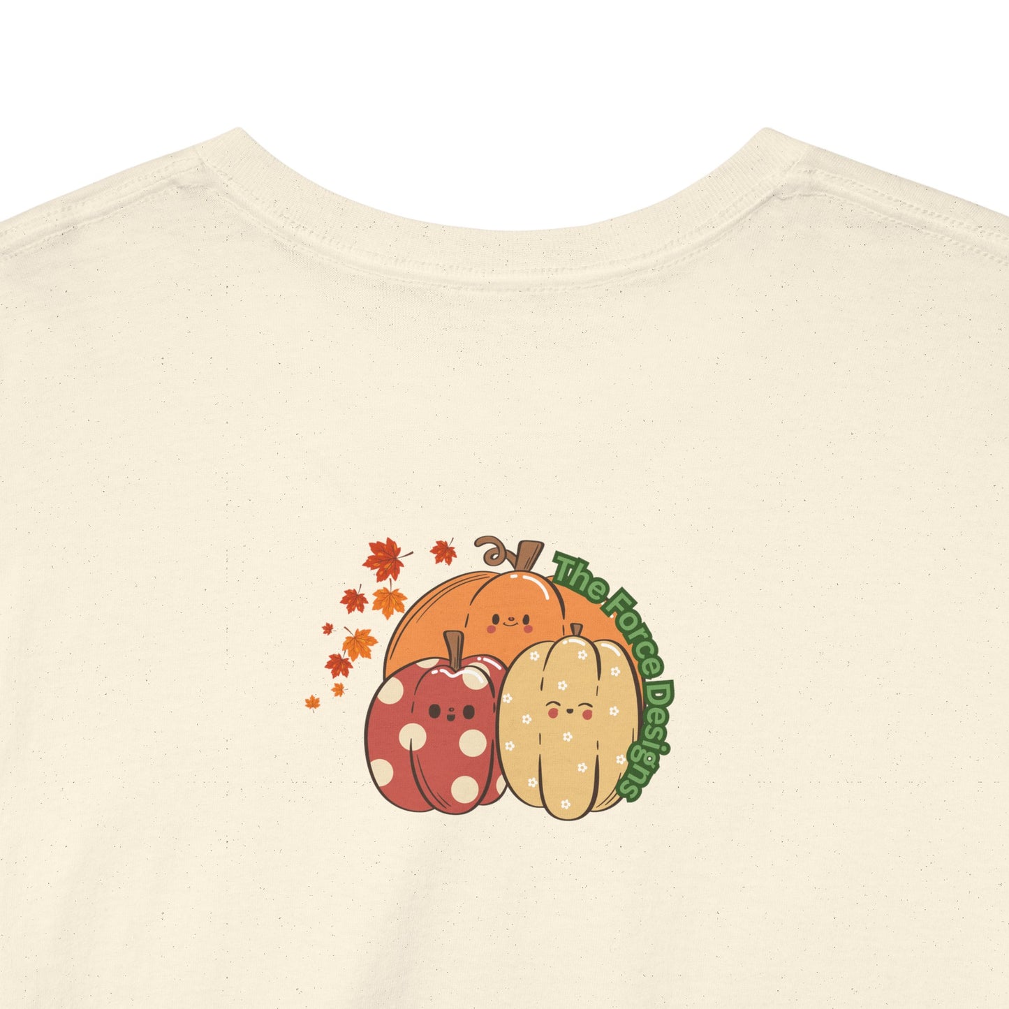 Hello Fall-Themed Unisex Heavy Cotton Tee, Seasonal T-Shirt, Autumn Apparel, Perfect for Harvest Celebrations, Cozy Casual Wear, Hello Fall Design