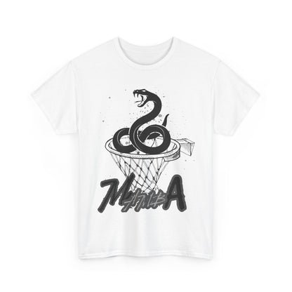 Black Mamba, The Force Designs, snake, snake shirt, basketball, bball, basketball shirt,Unisex Heavy Cotton Tee