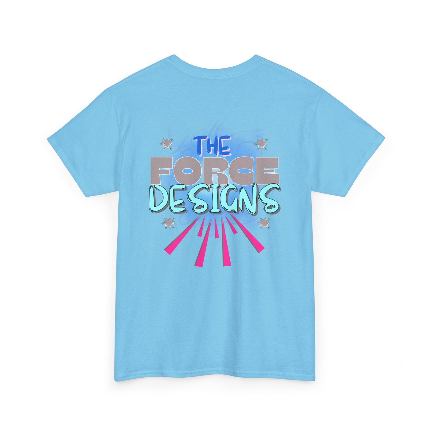 Urban Cartoon Unisex Heavy Cotton Tee - Street Style Graphic T-Shirt