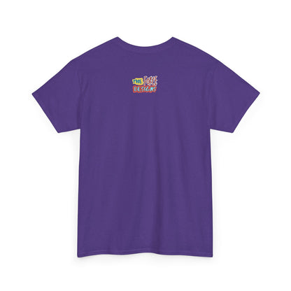 Keeping it Old School,Unisex Heavy Cotton Tee, Perfect for Gamers, Gifts for Birthdays, Casual Wear, Nostalgic Vibes, Game Night Attire