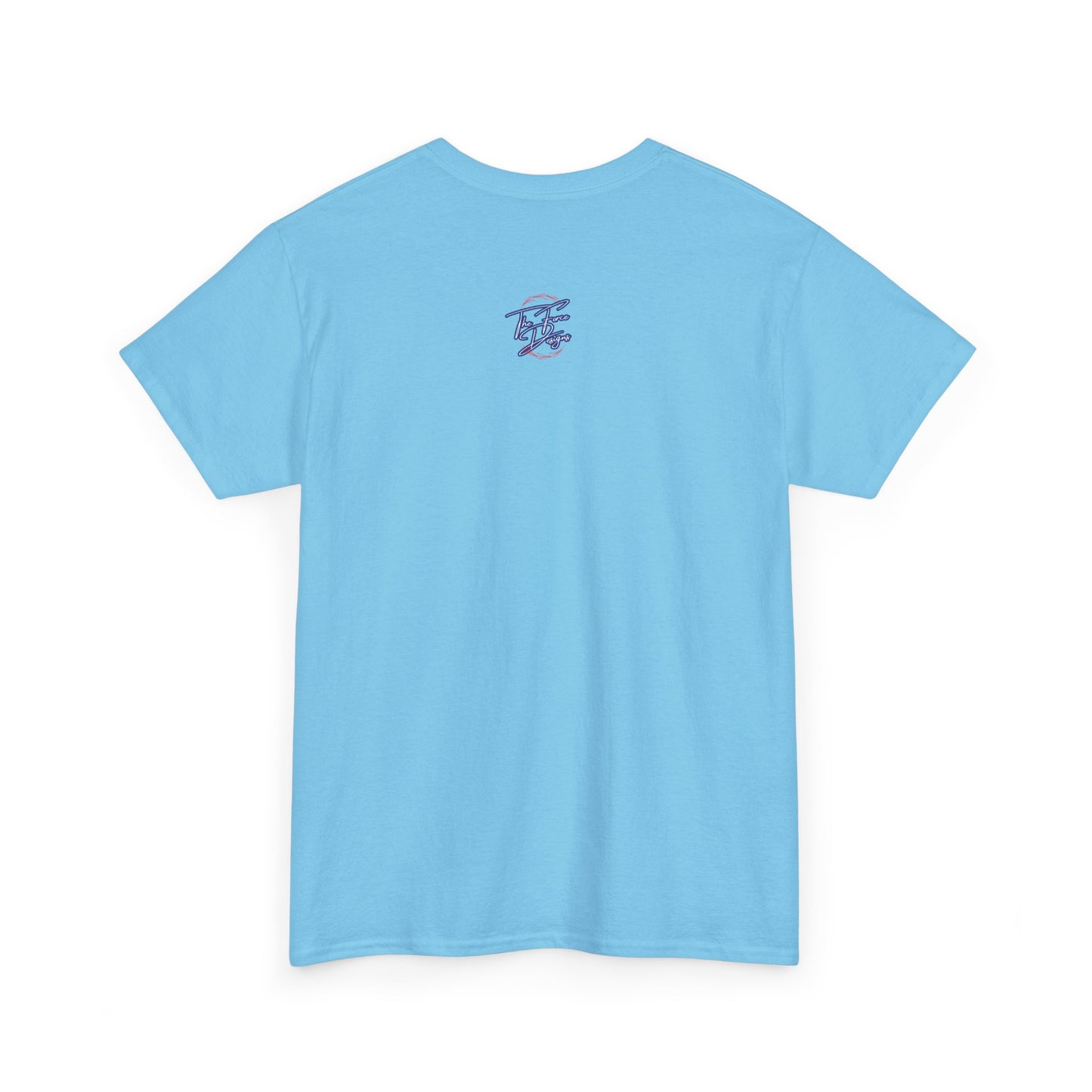 Summer Vibes Unisex Heavy Cotton Tee - Relaxed Fit Beach Graphic Shirt