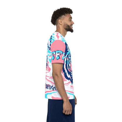 Tiger Head All-Over Print Sports Jersey