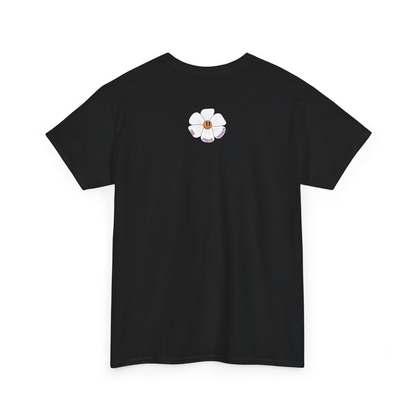Floral Heart,Graphic Tee, Trendy Unisex Cotton Shirt, Soft Everyday Wear, Perfect for Casual Outings, Gifts for Garden Lovers