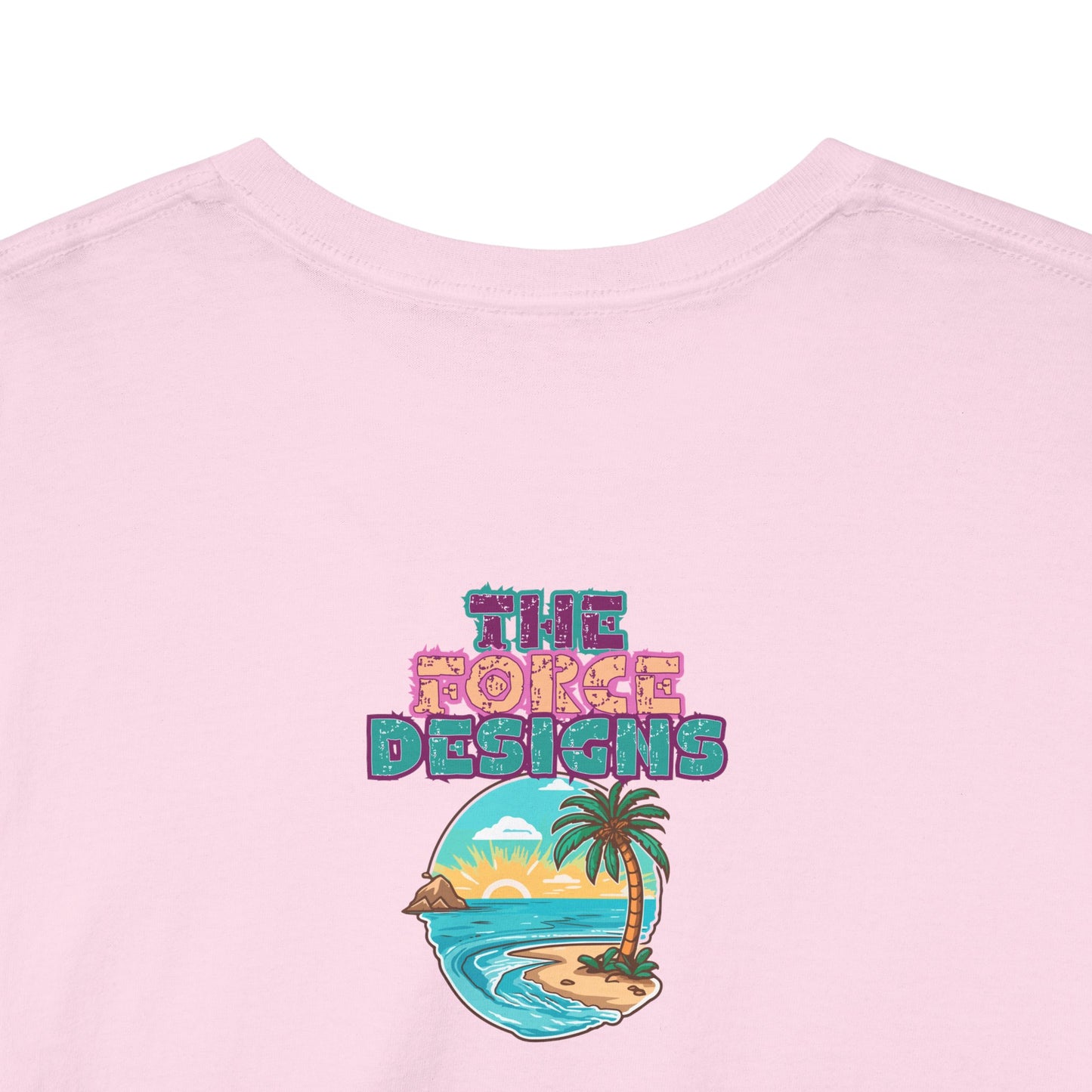Retro Summer Vibes Unisex Heavy Cotton Tee