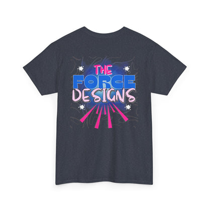 Expressive Graphic Tee - Bold Mouth Design for Trendsetters