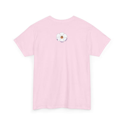 Floral Heart,Graphic Tee, Trendy Unisex Cotton Shirt, Soft Everyday Wear, Perfect for Casual Outings, Gifts for Garden Lovers