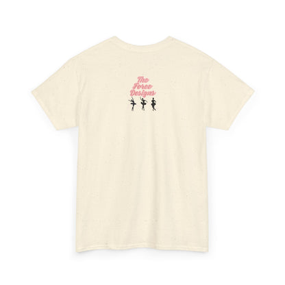 Ballerina ,Dance Inspired Unisex T-Shirt, Ballet Tee for Dancers, Gift for Dance Lovers, Casual Wear, Performance Top