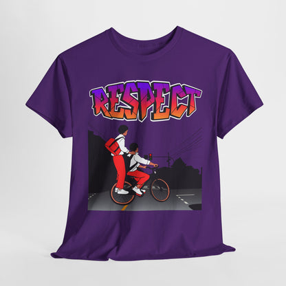 Respect da tow,Vibrant Graphic Tee, Street Style, Unisex Heavy Cotton Shirt, Urban Fashion, Cool Casual Wear, Perfect Gift