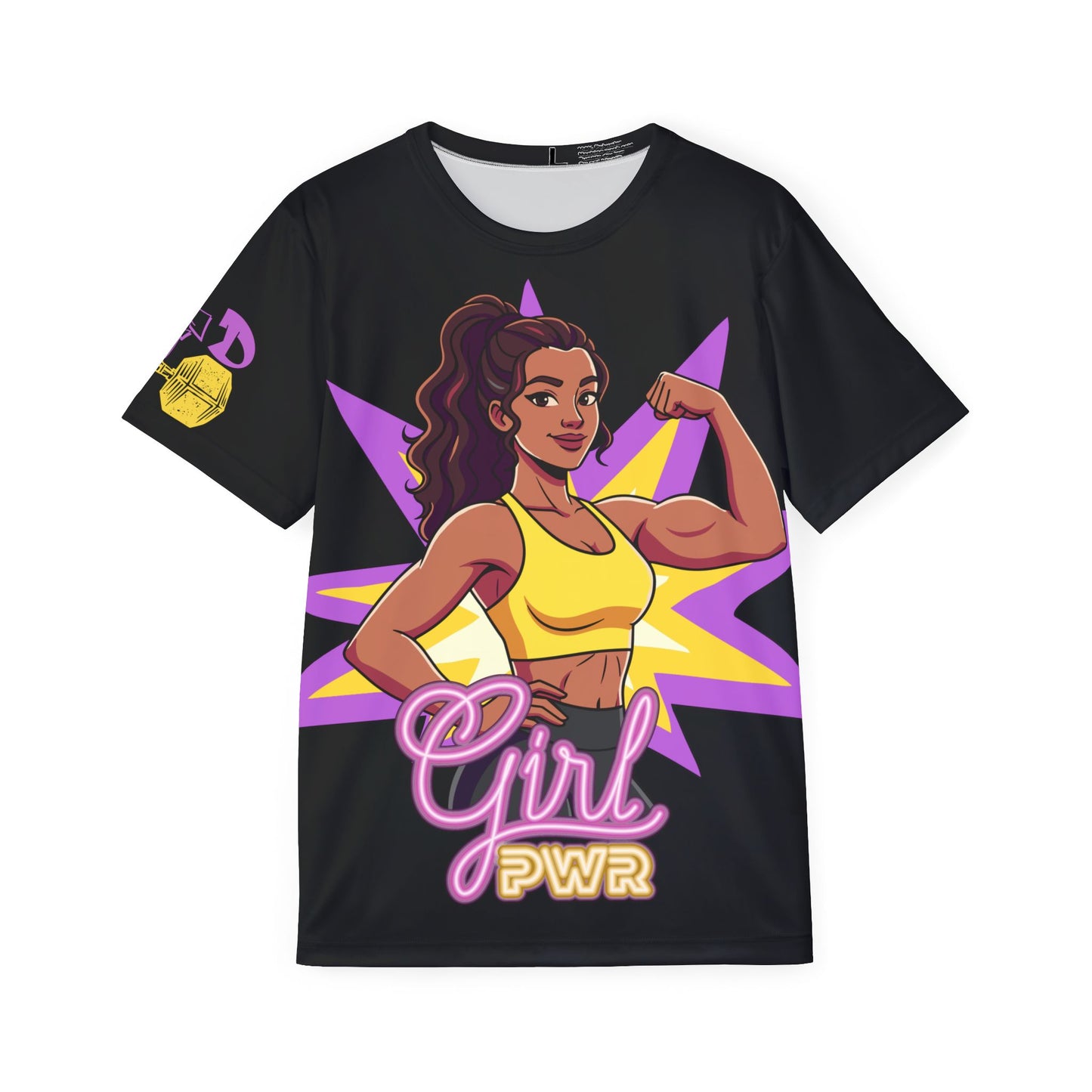 Girl PWR Athletic Jersey — Women's Empowerment Sports Tee