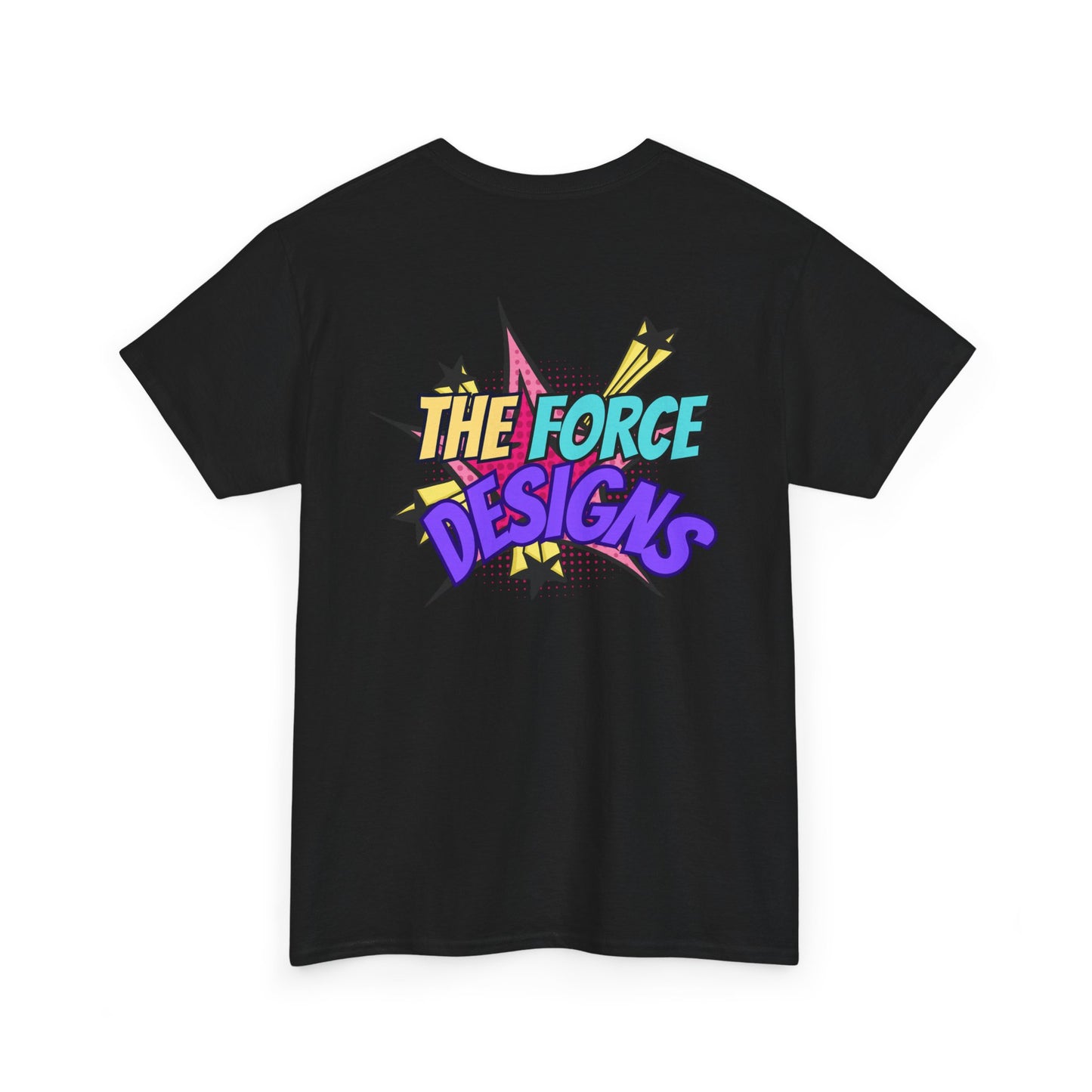 Unisex Heavy Cotton Tee - 'WOW' Comic Pop Art Style
