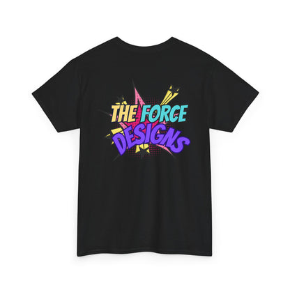 Unisex Heavy Cotton Tee - 'WOW' Comic Pop Art Style