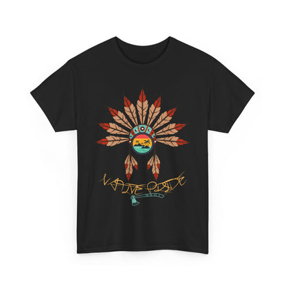 Native Pride, The Force Designs, native tribes, Tainos, all tribes,  native shirt, Unisex Heavy Cotton Tee