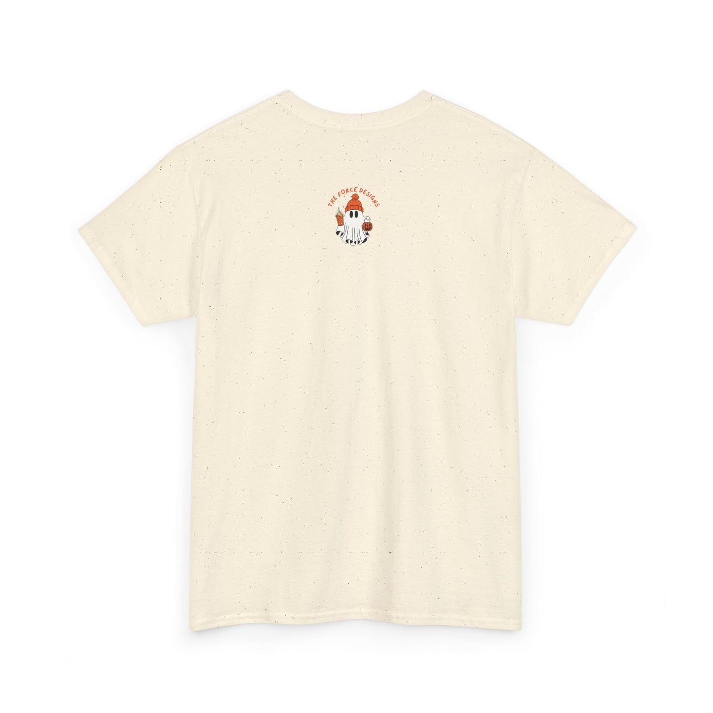 Halloween Ghost Unisex Heavy Cotton Tee, Spooky T-Shirt, Fall Fashion, October Vibes, Graphic Tee, Halloween Apparel, Ghost Design