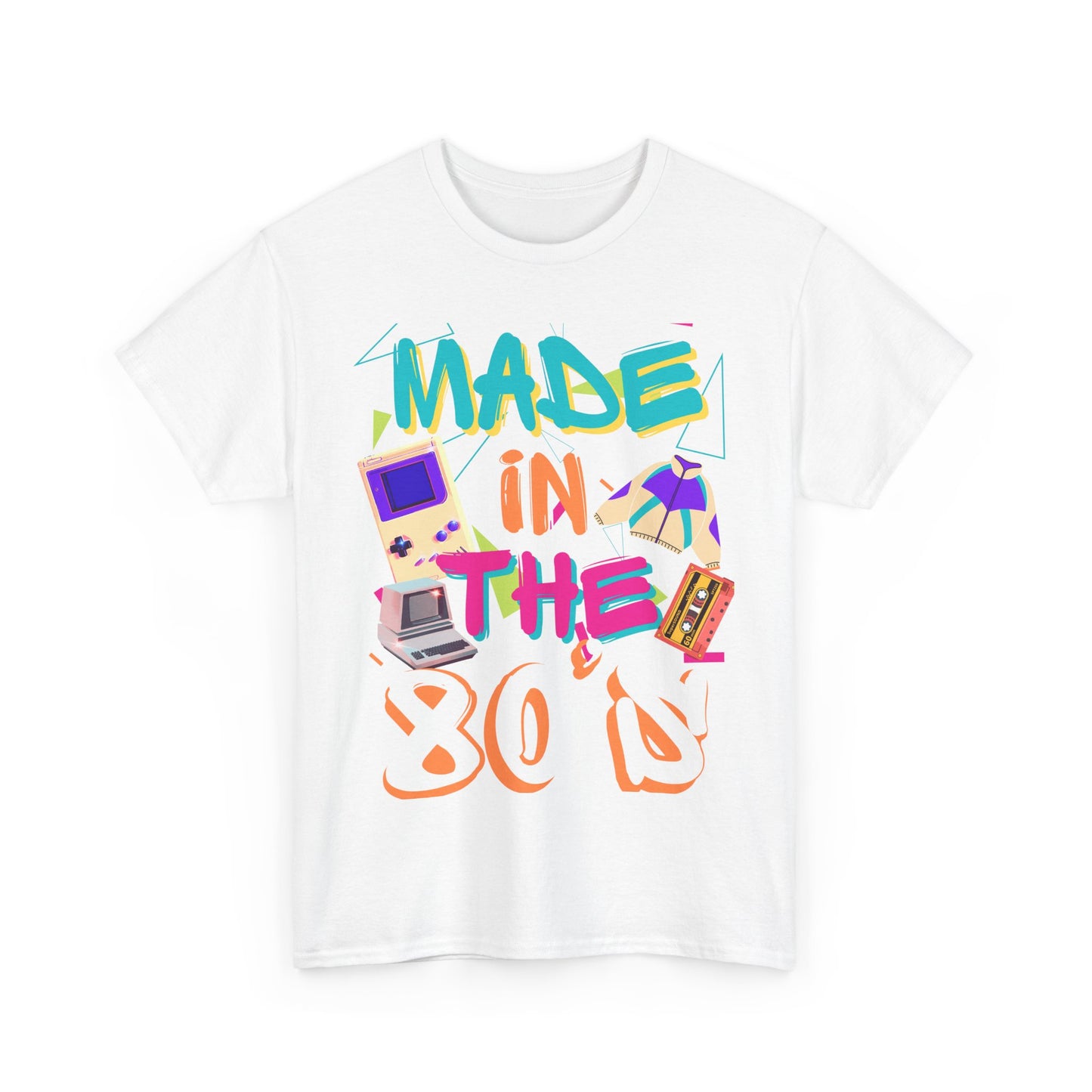 Made in the 80s, The Force Designs, vintage shirt, retro, old school shirt, old fashion, fashion, throwback,Unisex Jersey Short Sleeve Tee