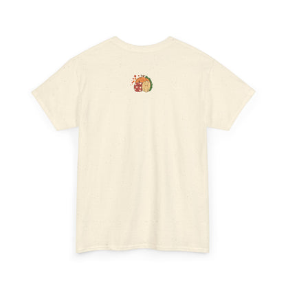 Fall Vibes Unisex Heavy Cotton Tee, Autumn T-shirt, Harvest Apparel, Thanksgiving Gift, Seasonal Fashion Statement, Cozy Fall Wear