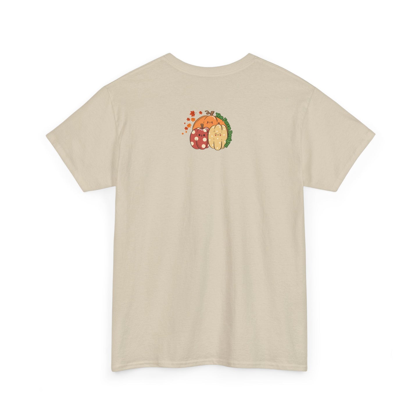 Hello Fall-Themed Unisex Heavy Cotton Tee, Seasonal T-Shirt, Autumn Apparel, Perfect for Harvest Celebrations, Cozy Casual Wear, Hello Fall Design