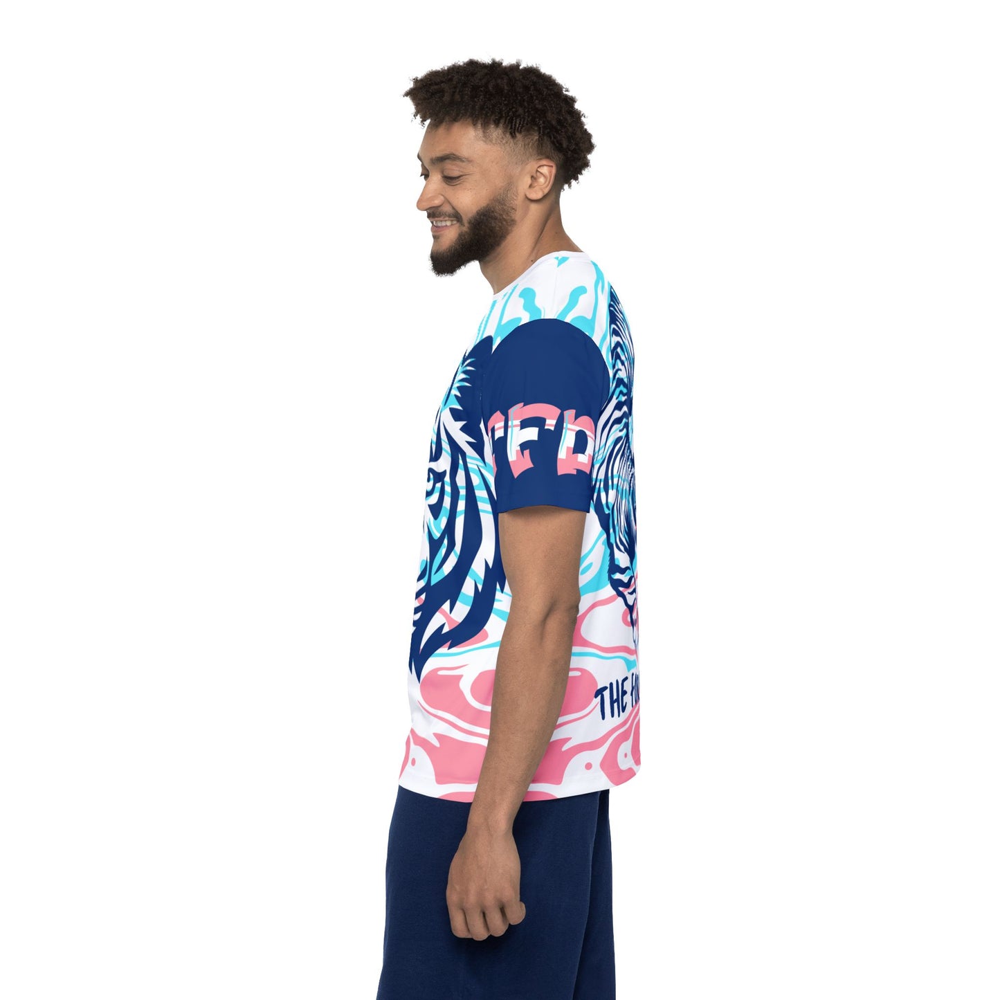 Tiger Head All-Over Print Sports Jersey