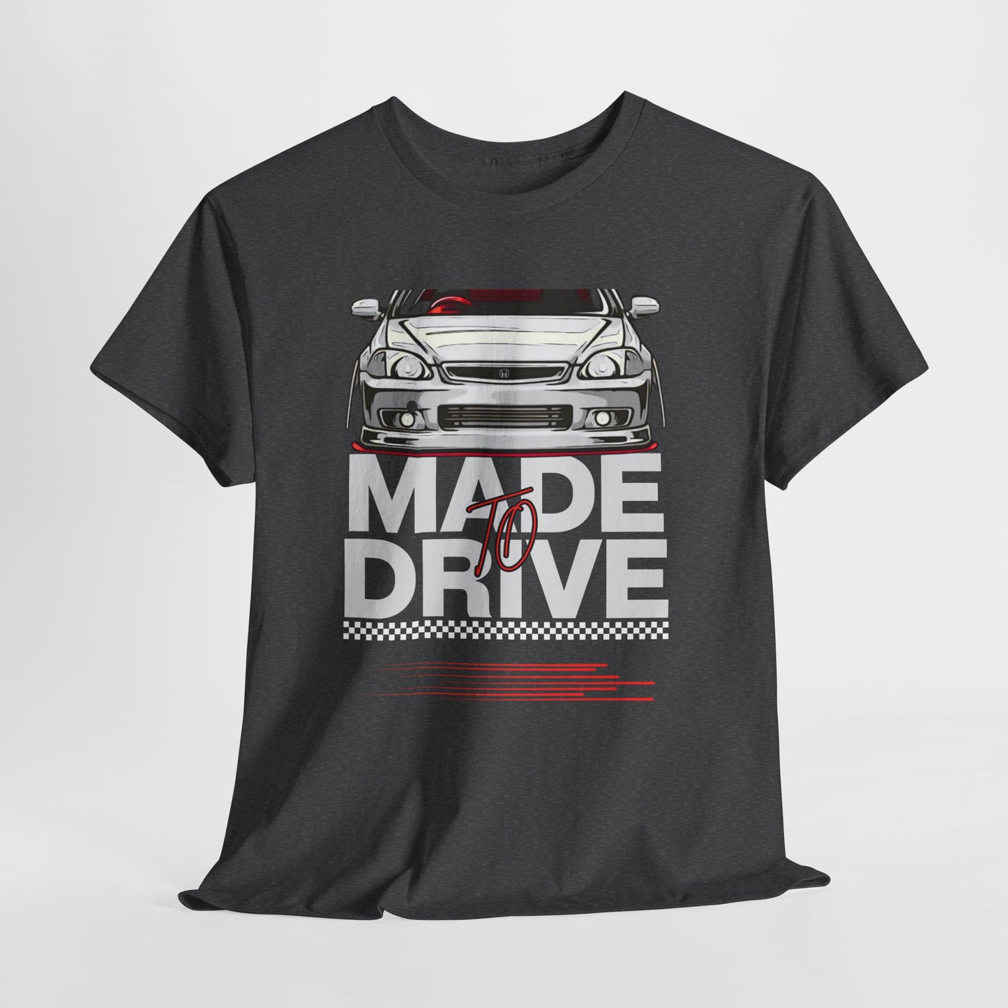 Made to Drive Unisex Heavy Cotton Tee | Perfect for Car Enthusiasts & Racing Fans