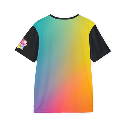 Inspire, lead, & teach Sports Jersey — Afro Silhouette 'Inspire, Lead & Teach' All-Over Print