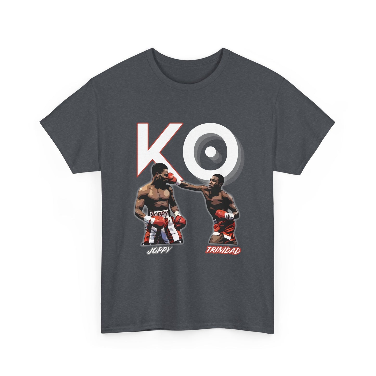 Trinidad vs Joppy, The Force Designs, knock out, boxing, hall of fame, champion, Puerto Rico, boricua, Unisex Jersey Short Sleeve Tee