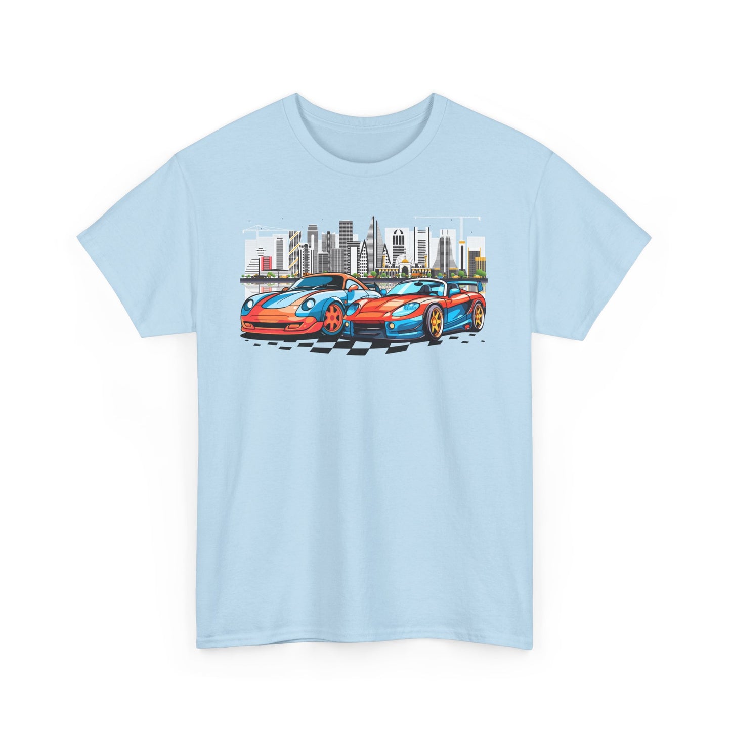 Urban Racing Tee for Car Enthusiasts, Street Art Apparel, Cool T-Shirt for Summer, Gift for Drivers