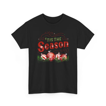 Christmas Ornaments Unisex Heavy Cotton Tee - 'Tis the Season