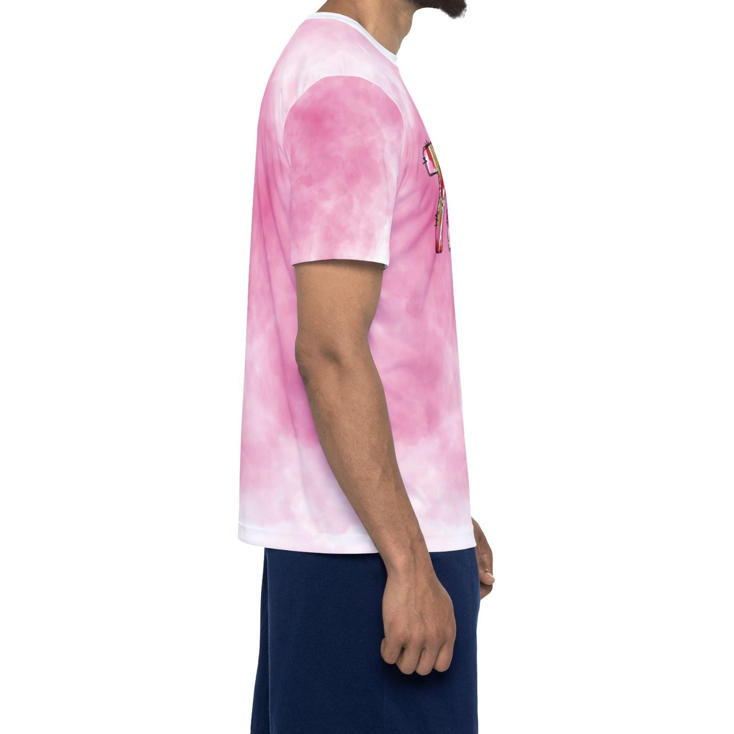 TFD Pink Tie-Dye Sports Jersey