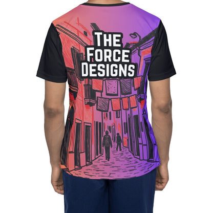Focus On The Good Sports Jersey — Motivational All-Over Print Athletic Tee