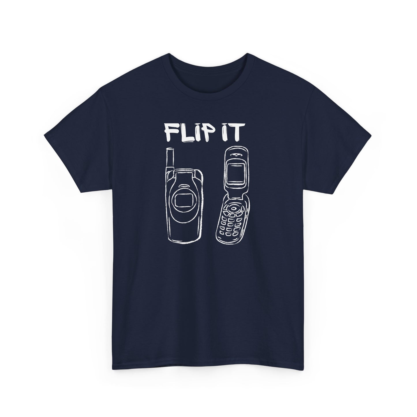 Flip it,The Force Designs,flip phone shirt,fashion tee,vintage,quote shirt,Unisex Jersey Short Sleeve Tee