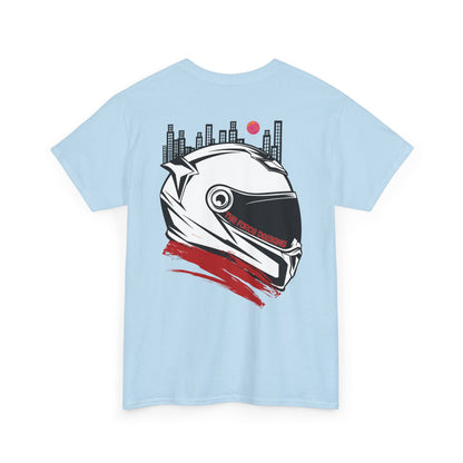 Urban Motorcycle Tee, Biker Shirt, Graphic Tee, Unisex Cotton T-Shirt, City Vibes, Perfect for Riders