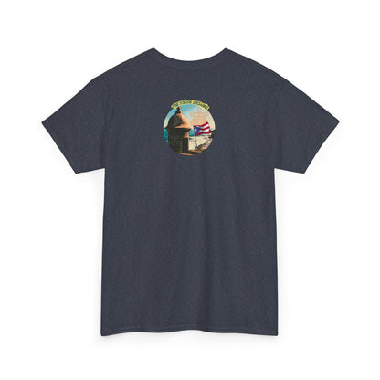Tropical Vibe Graphic Tee, Unisex Heavy Cotton Tee, Summer Shirt, Beachwear, Vacation Outfit, Gift for Him/Her