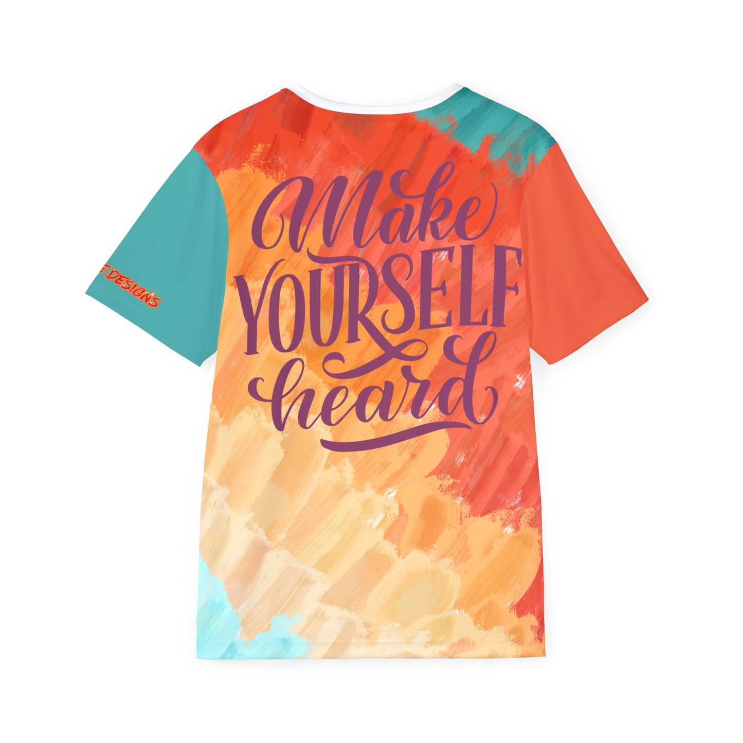MLK,Sports Jersey — Vibrant Abstract Portrait All-Over Print