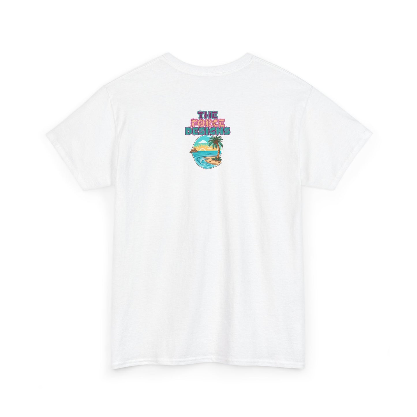 Retro Summer Vibes Unisex Heavy Cotton Tee