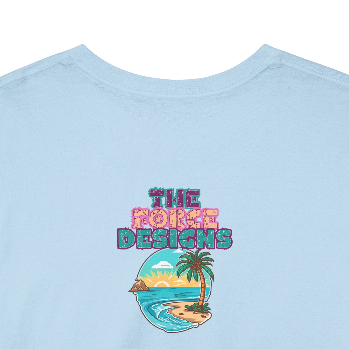 Retro Summer Vibes Unisex Heavy Cotton Tee