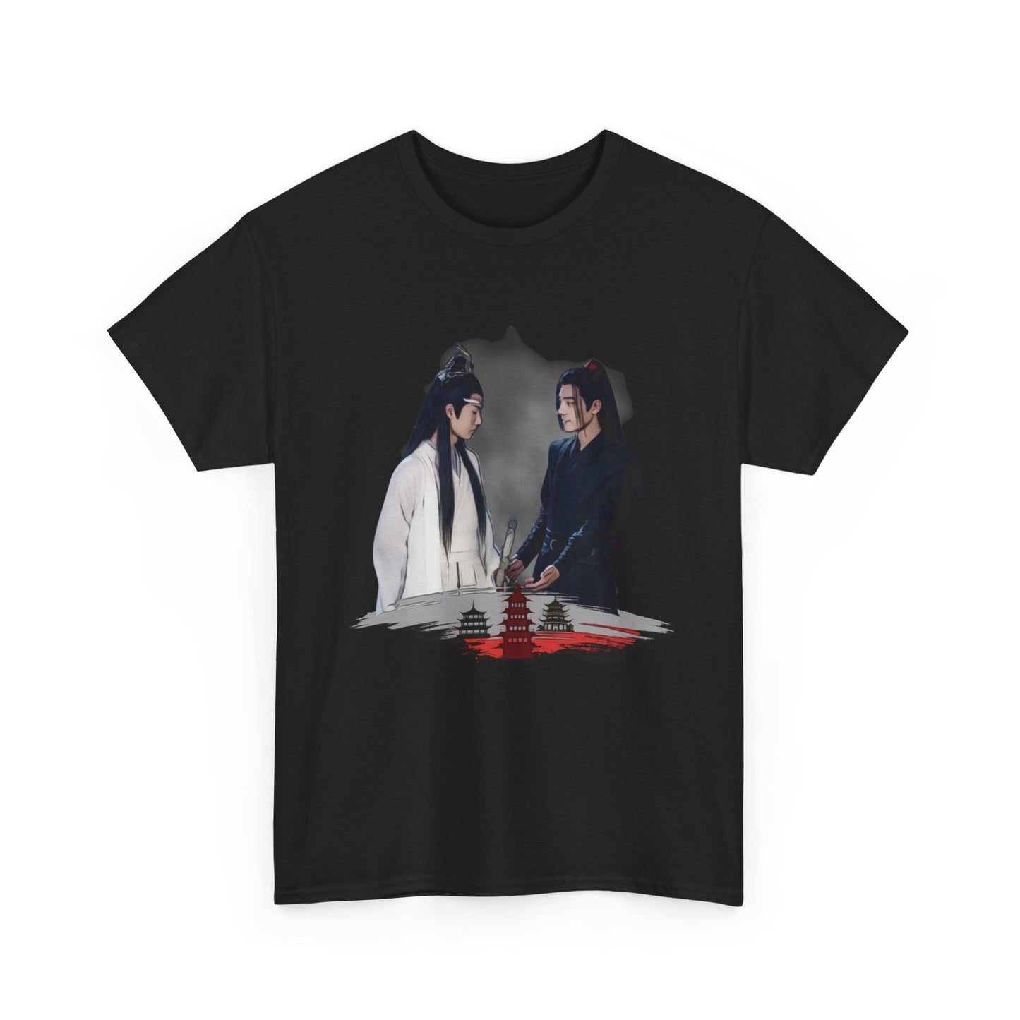 Unisex Heavy Cotton Tee - Embrace the Bond - Perfect for Fans of Epic Tales