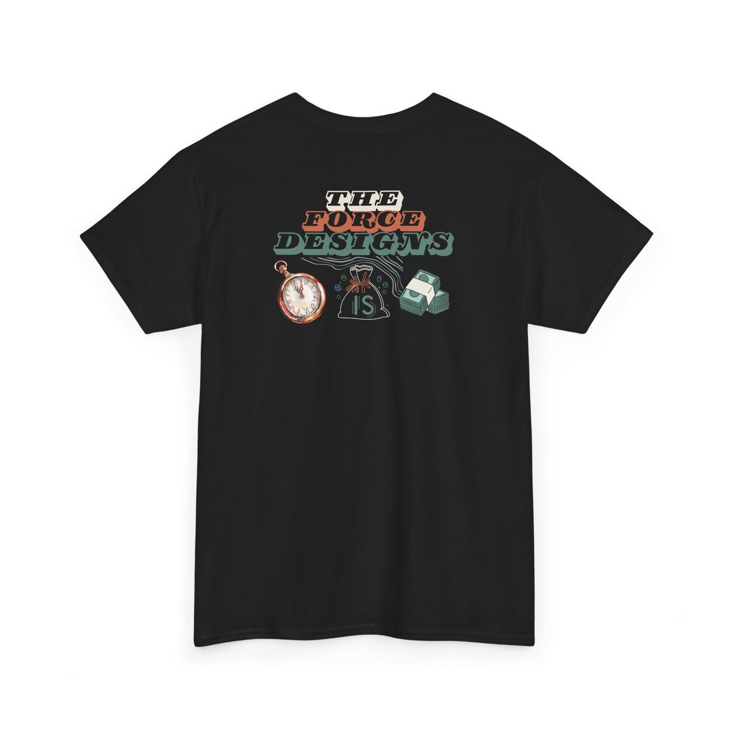 Time is Money Graphic Tee - Unisex Heavy Cotton Shirt