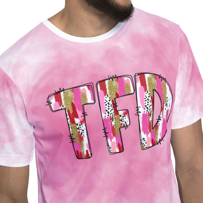 TFD Pink Tie-Dye Sports Jersey
