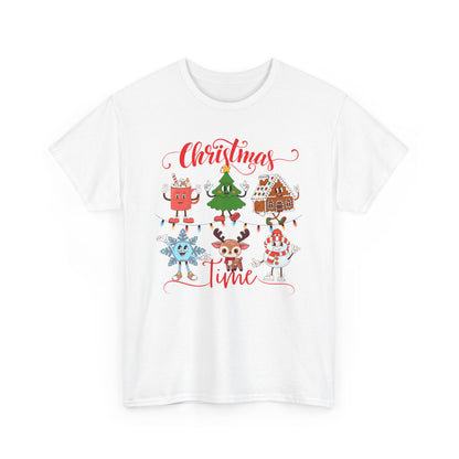 Christmas Themed Unisex Heavy Cotton Tee