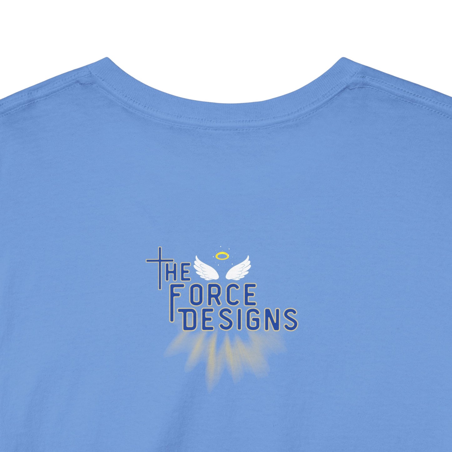 Isaiah 40:29 Unisex Heavy Cotton Tee, Faith-Based Shirt, Earth T-Shirt, Spiritual Cotton Top, Eco-Conscious Apparel
